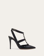 ROCKSTUD ANKLE STRAP PUMP WITH TONAL STUDS 100 MM - Image 6